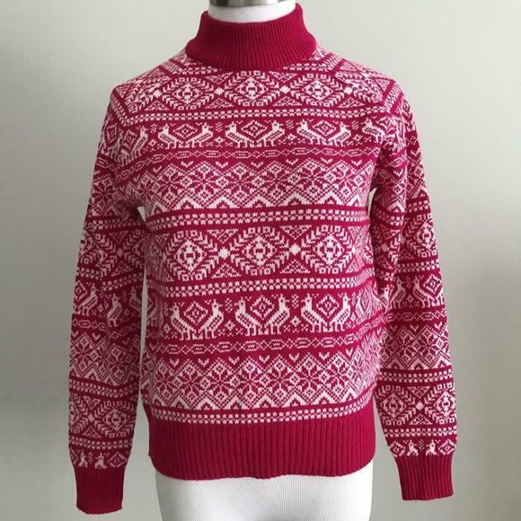 J.Crew $79.50 Cheerful Mockneck Sweater AF009 - Picture 1 of 5